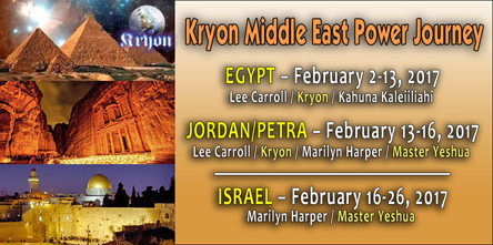 Kryon Middle East Power Journey 2017
